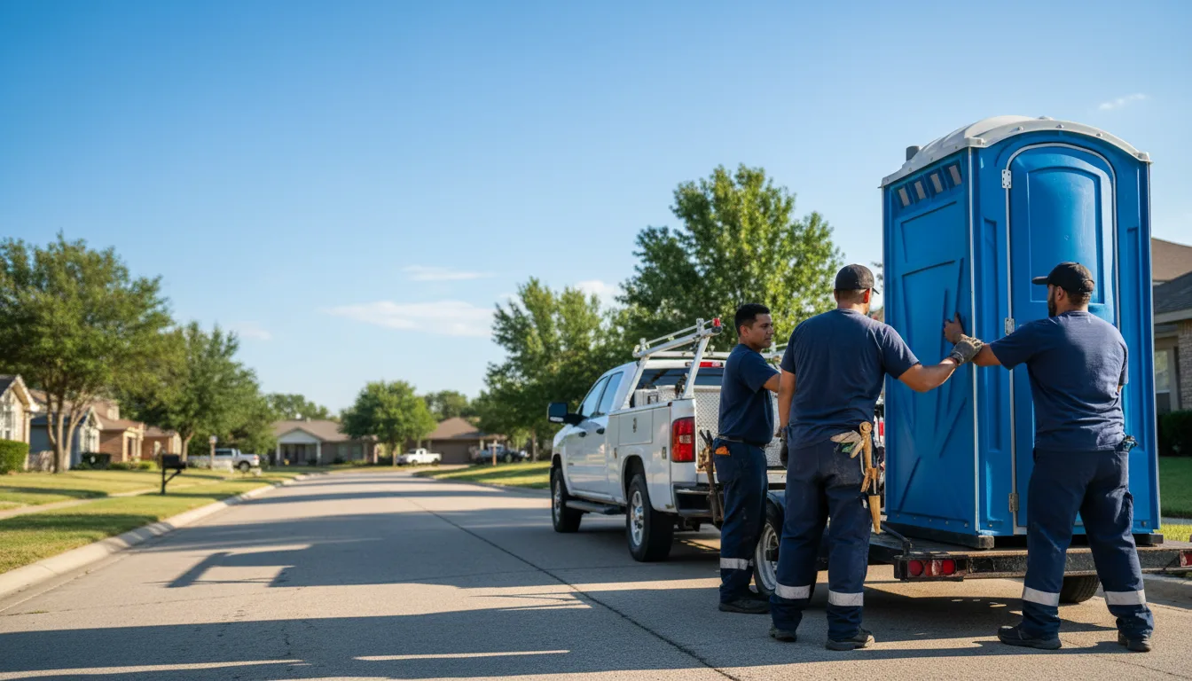 Portable Toilet Rental in Port Neches, TX near me